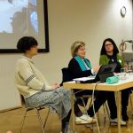 Gespräch mit Eva Szepesi (Foto Peter Reuter)